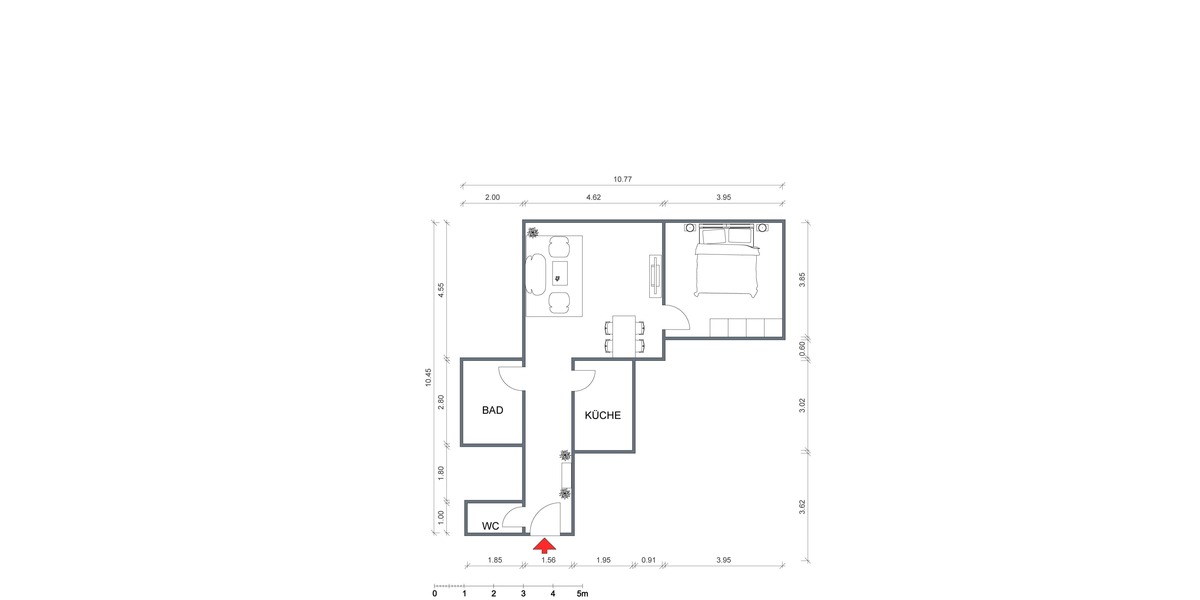2-Zimmer-Wohnung mit PKW-Stellplatz! Barrierefrei! Ideal für Eigennutzer oder Kapitalanleger! - Erdgeschoßwohnung Burgstädt | Angebot:25645940