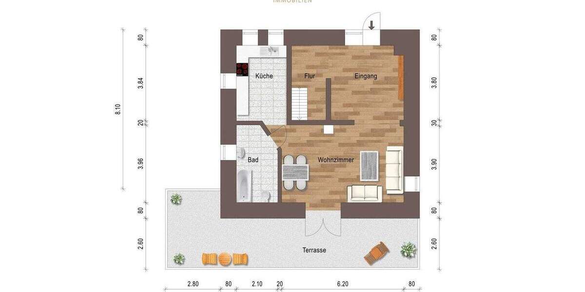 Einfamilienhaus Bartholomä - 6 Zimmer, 226 m&sup2;, 499.000&euro; | Angebot:25676025