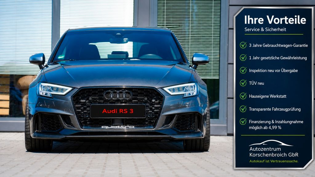 Audi RS3 100.000 km 34.980 &euro; Korschenbroich 41352