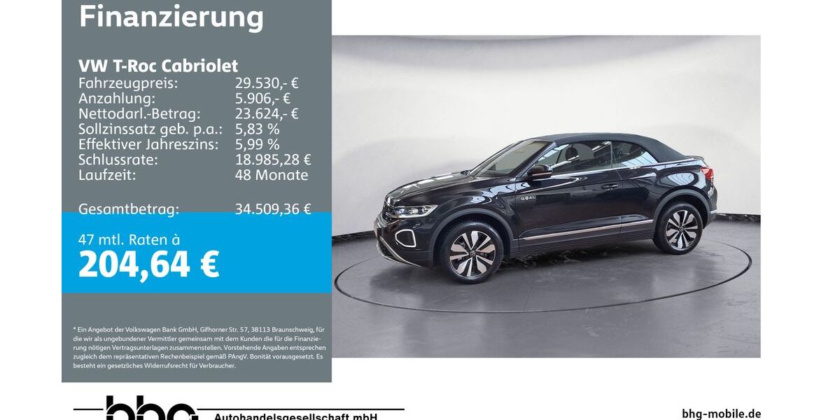 VW T-Roc 6.304 km 29.530 &euro; Ettlingen 76275