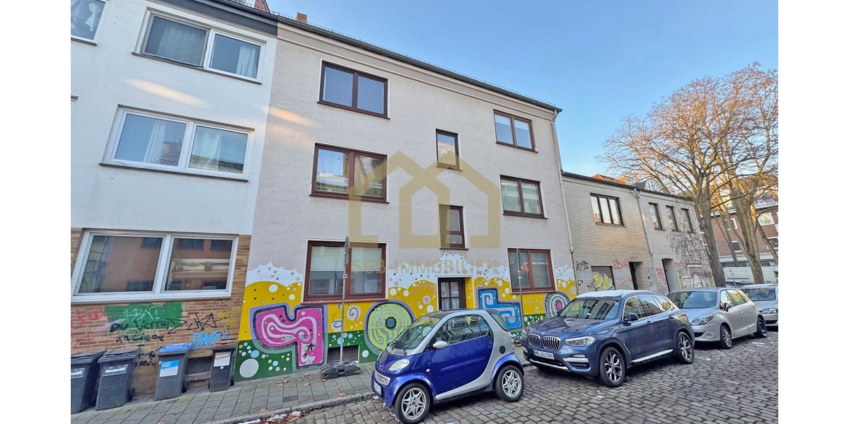 Steintor: MFH mit 8 Wohnungen, 2 Terrassen + 3 Balkonen + Dachterrasse mit einem Faktor von 19 - Mehrfamilienhaus, Wohnhaus Bremen Östliche Vorstadt | Angebot:26635098