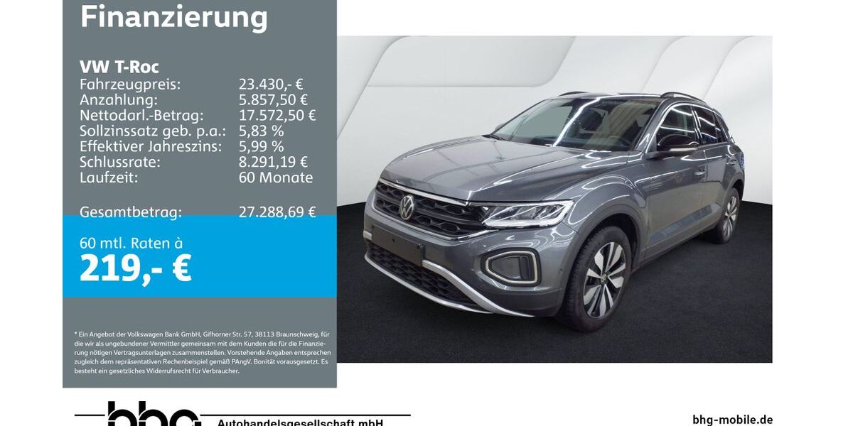 VW T-Roc 25.117 km 23.430 &euro; Balingen 72336