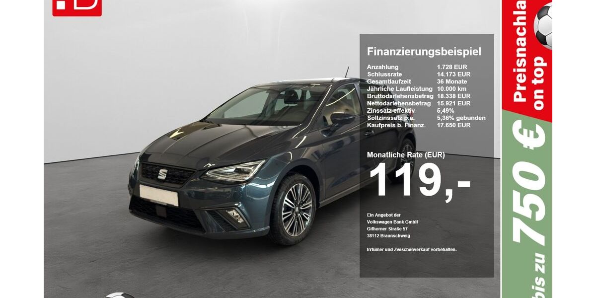 Seat Ibiza 28.430 km 17.650 &euro; Regensburg 93055