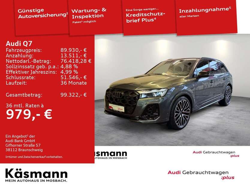 Audi Q7 8.413 km 89.930 € Mosbach 74821