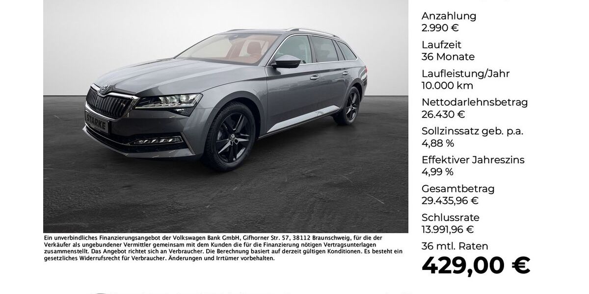 Skoda Superb 49.149 km 29.420 &euro; Georgsmarienhütte 49124