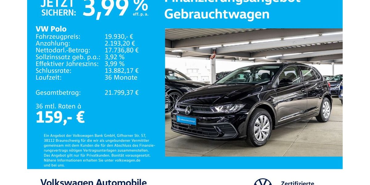 VW Polo 10.992 km 19.530 € Stuttgart-Wangen 70188