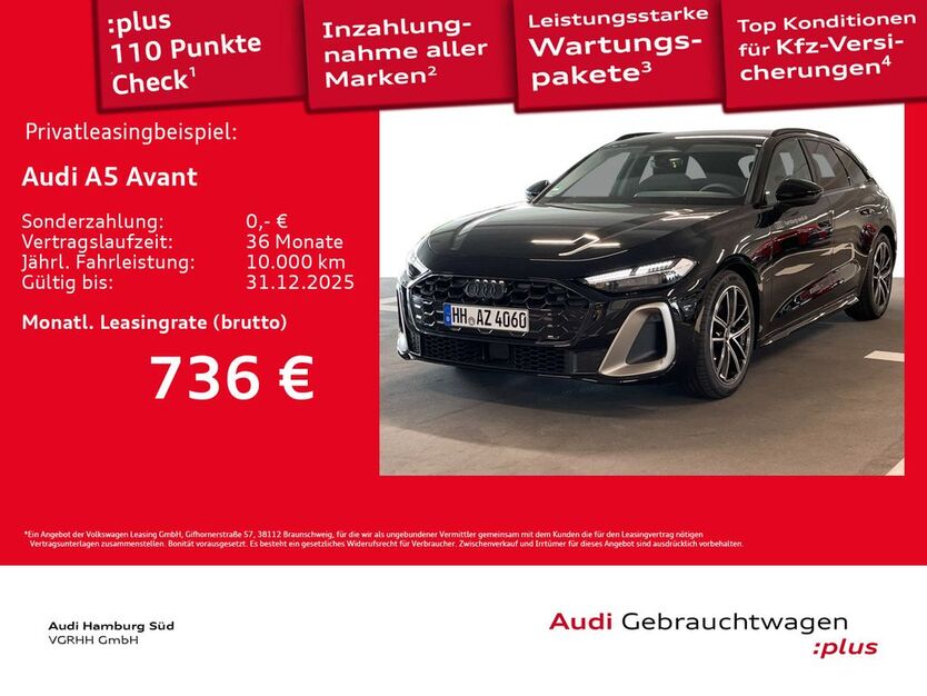 Audi A5 1.899 km 57.770 € Hamburg 20537
