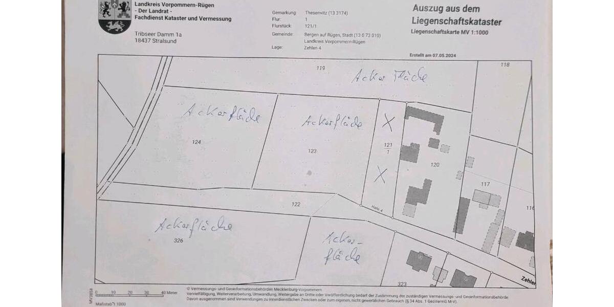 Grundstück Bergen auf Rügen - 110.800&euro; | Angebot:25148925