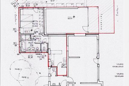 Teilmöblierte 2 Zi. EG-Whng. in Eningen , 72 m2, mitten im Grünen zimmer