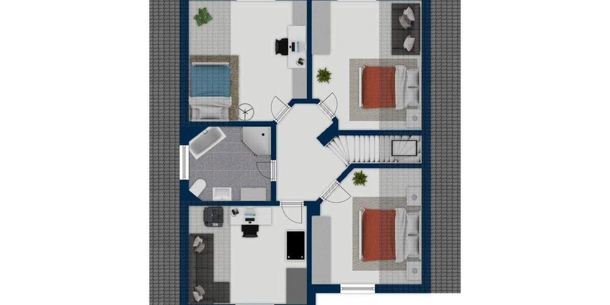 Einfamilienhaus Ganderkesee Bookholzberg - 5 Zimmer, 136 m&sup2;, 425.000&euro; | Angebot:25909365