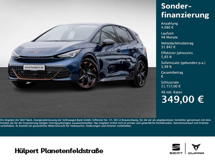 Cupra Born 13.520 km 32.440 € Dortmund 44379