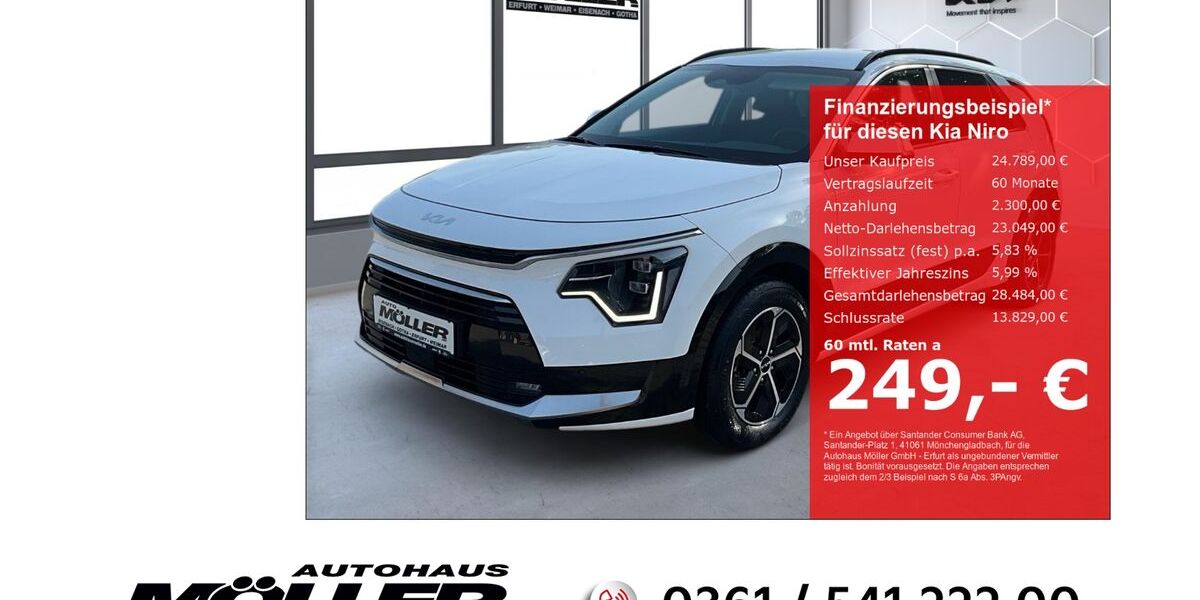 Kia Niro 50.883 km 22.889 &euro; Erfurt 99087