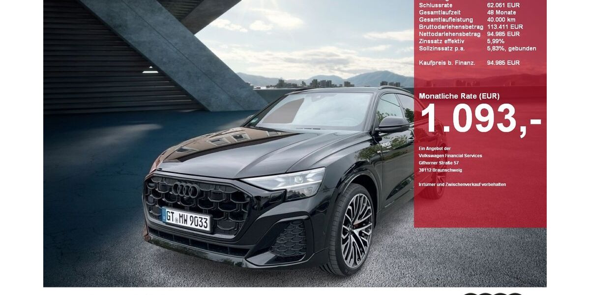 Audi Q8 13.900 km 90.985 &euro; Gütersloh 33330