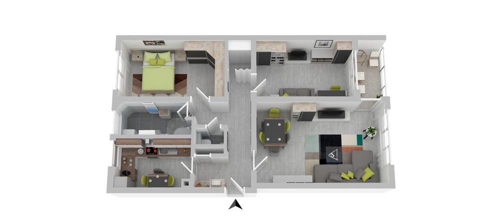 Etagenwohnung Uhingen - 3 Zimmer, 72 m&sup2;, 250.000&euro; | Angebot:26549948