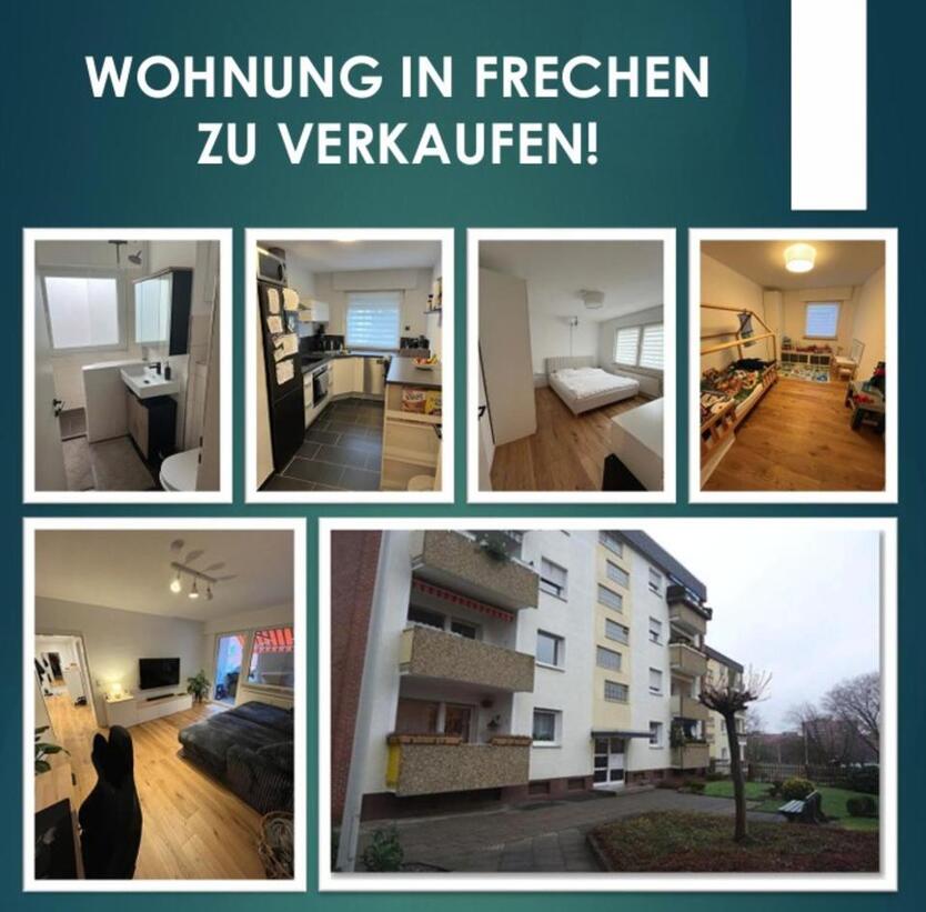 Helle 3-Zimmer-Eigentumswohnung mit Balkon & Einbauküche