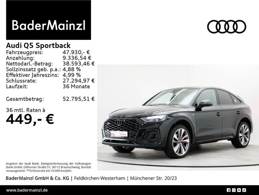 Audi Q5 37.800 km 47.930 € Feldkirchen/Westerham 83620