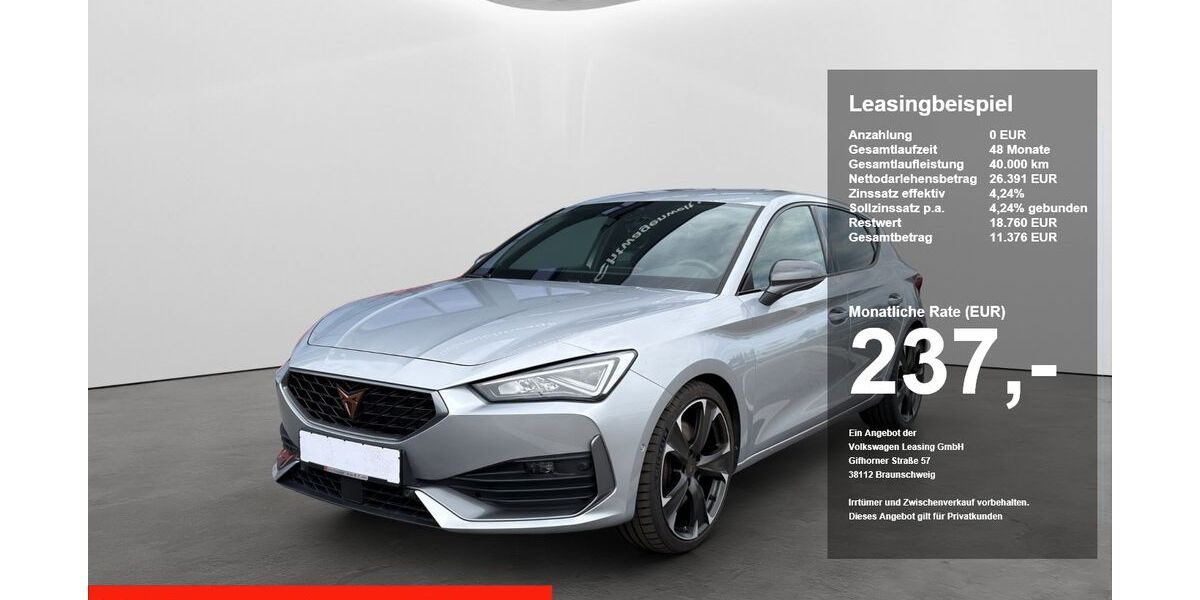 Cupra Leon 43.640 km 25.750 &euro; Regensburg 93055