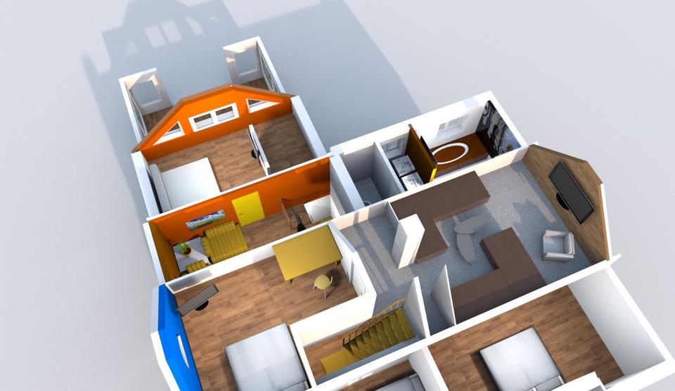 Maisonettenwohnung Bergen auf Rügen - 8 Zimmer, 180 m&sup2;, 1.620&euro; | Angebot:26320743