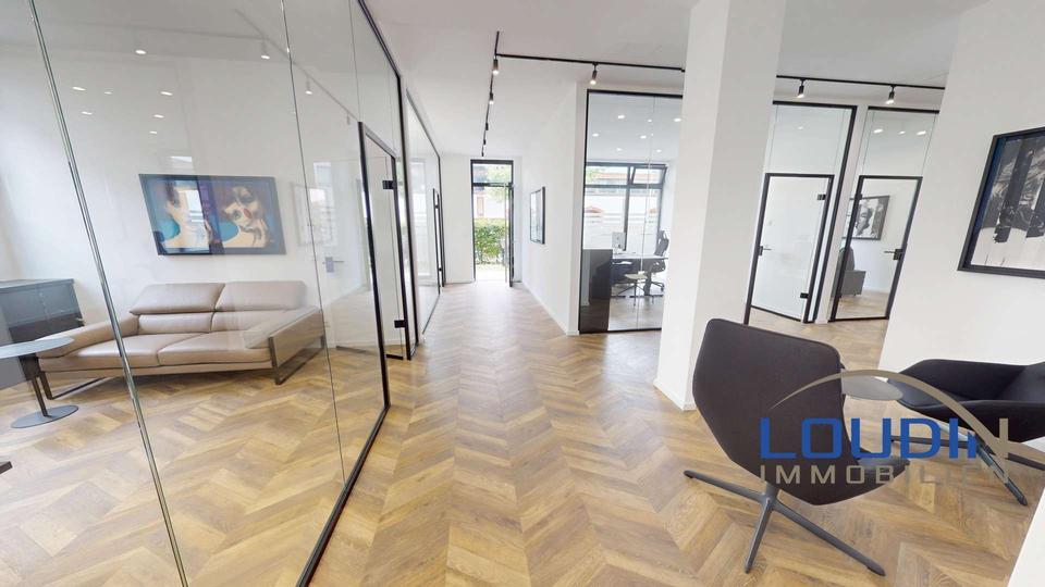 Repräsentativ, modern & sofort bezugsbereit – Bürofläche mit Stil am Güterbahnhof.