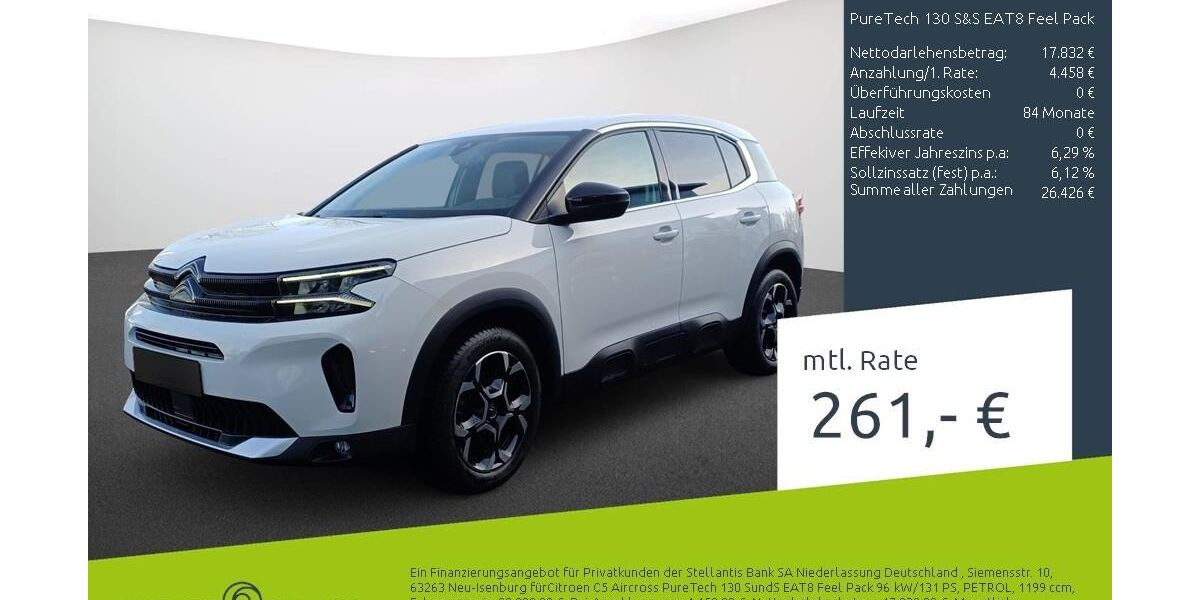 Citroen C5 Aircross 26.998 km 22.489 &euro; Dülmen 48249