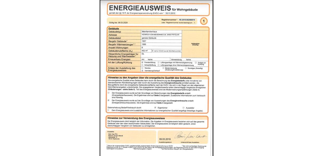 Etagenwohnung Fritzlar - 2 Zimmer, 57 m&sup2;, 134.900&euro; | Angebot:26121506