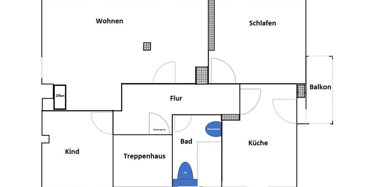 Stadtvilla Dachgeschoßwohnung in bester Lage 3 zimmer