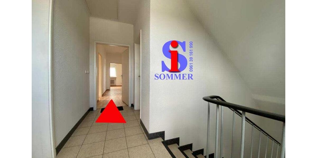 Dachgeschoßwohnung Weiden in der Oberpfalz - 2 Zimmer, 46 m&sup2;, 390&euro; | Angebot:23476694