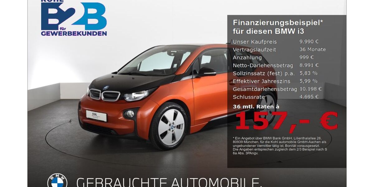 BMW i3 105.213 km 9.990 &euro; Aachen 52078