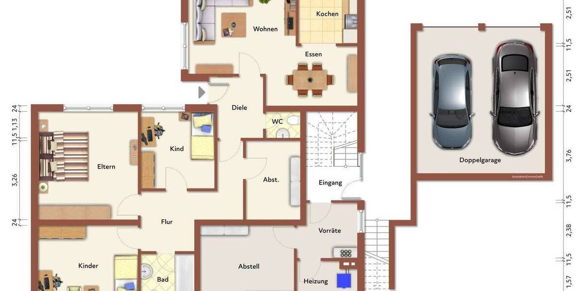 Mehrfamilienhaus, Wohnhaus Hillesheim - 495.000&euro; | Angebot:26082571
