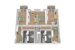 Etagenwohnung Burow - 3 Zimmer, 60 m&sup2;, 425&euro; | Angebot:25417433
