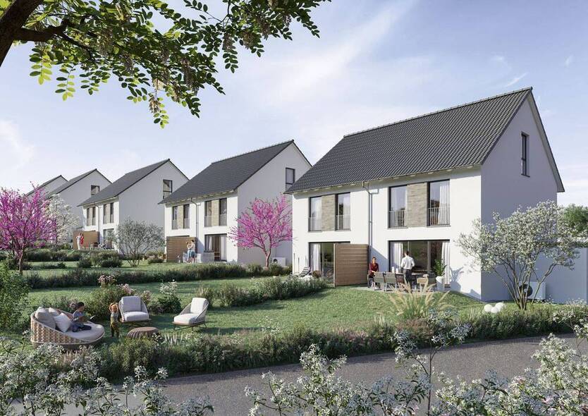 Moderne Doppelhaushälfte mit Platz für die ganze Familie 5 zimmer