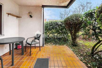 Wohnen auf einer Ebene mit Terrasse, Garten, Garage und Stellplatz 3 zimmer