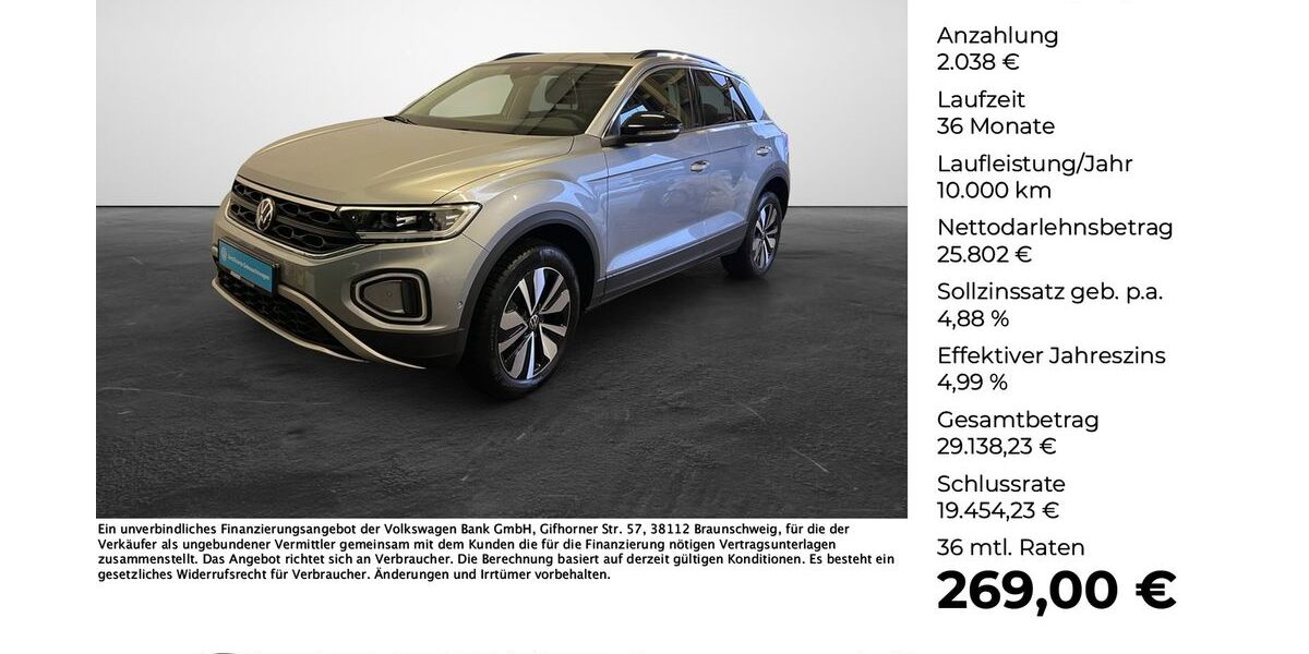 VW T-Roc 5.558 km 27.490 &euro; Georgsmarienhütte (Osnabrück) 49124