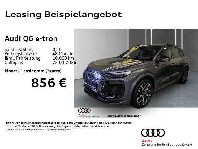 Audi Q6 e-tron 1.500 km 77.666 &euro; Berlin 13581