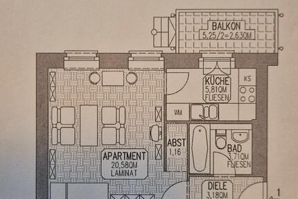 Wohnung Potsdam Babelsberg - 1 Zimmer, 37 m&sup2;, 615&euro; | Angebot:25419537
