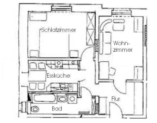 Etagenwohnung Dresden Löbtau-Nord - 2 Zimmer, 51 m&sup2;, 510&euro; | Angebot:26816528