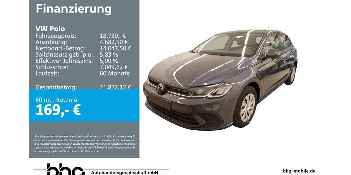 VW Polo 11.058 km 18.730 &euro; Bühl 77815