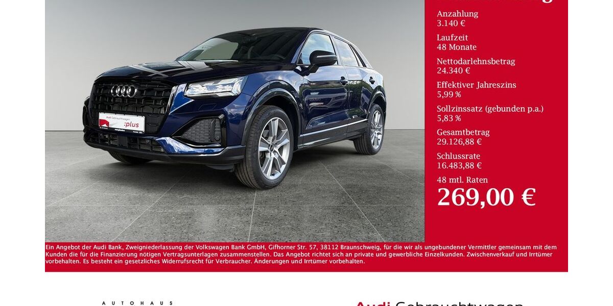 Audi Q2 16.087 km 27.480 &euro; Pronsfeld 54597