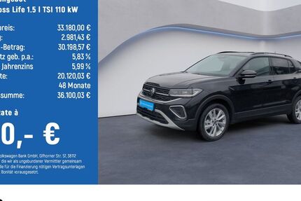 VW T-Cross 3.550 km 33.180 &euro; Braunschweig 38122