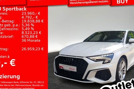 Audi A3 39.553 km 23.960 &euro; Senden 89250