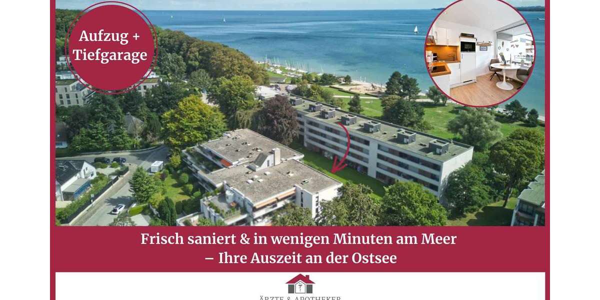 Etagenwohnung Lübeck / Travemünde Travemünde - 1 Zimmer, 37 m&sup2;, 209.000&euro; | Angebot:27334472
