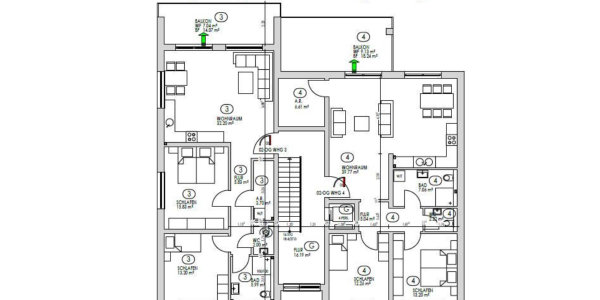 Achtung Lux-Pendler - Moderne Wohnung in Wasserliesch - KFW 55 Darlehen ab 1 % Zins möglich - Etagenwohnung Wasserliesch | Angebot:27339296