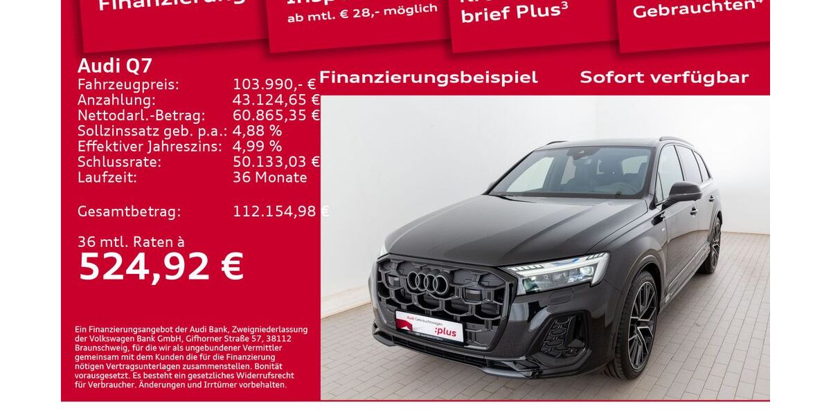 Audi Q7 6.001 km 102.990 &euro; Berlin 12489
