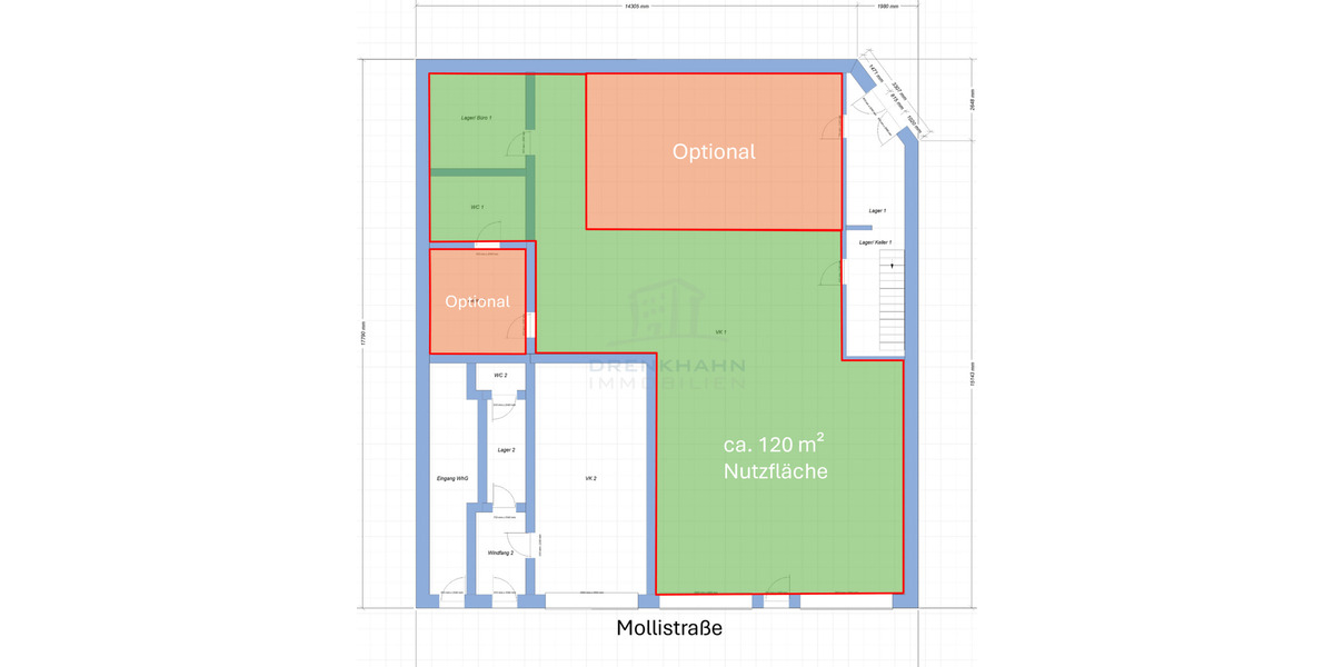 Gewerbeobjekt Bad Doberan Kammerhof - 1.480&euro; | Angebot:25731292