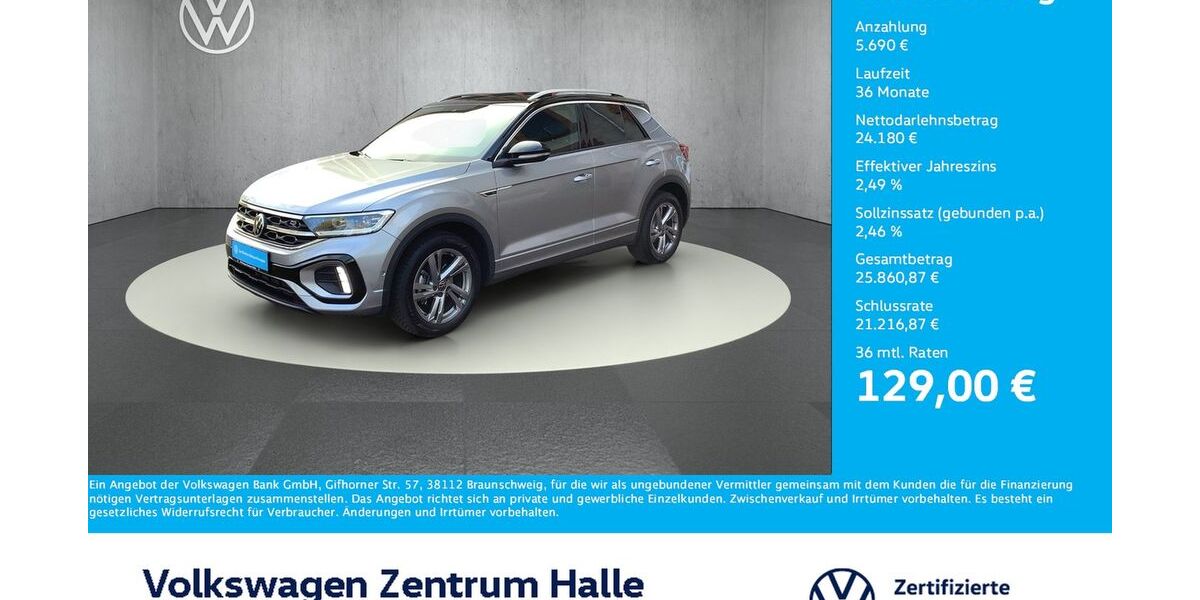 VW T-Roc 22.059 km 29.870 &euro; Halle/Saale 06110