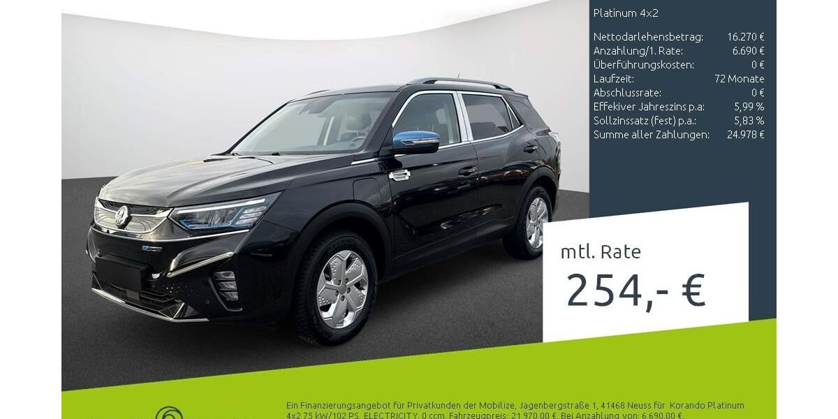 SsangYong Korando 18.011 km 22.960 &euro; Stuhr 28816