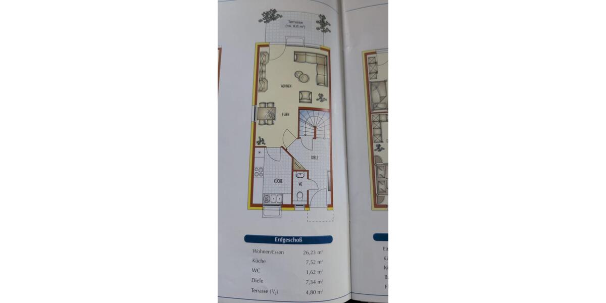 Reihenhaus Schwieberdingen - 5 Zimmer, 115 m&sup2;, 550.000&euro; | Angebot:25447580