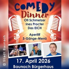 Fränkisches Comedy-Dinner 17.04.2026 Bürgerhaus Lechner Bräu
