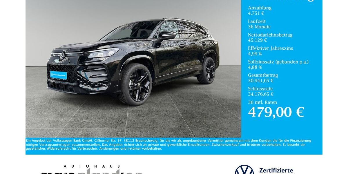 VW Tayron 1.017 km 49.880 &euro; Pronsfeld 54597