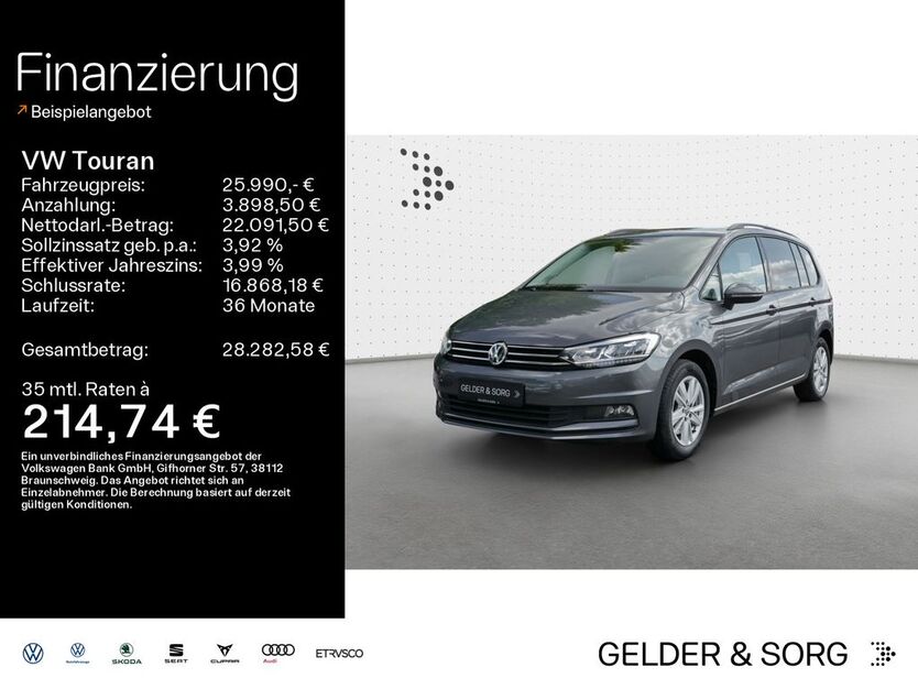 VW Touran 60.000 km 25.990 € Haßfurt 97437